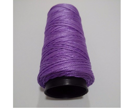 VIOLET Viscose Rayon Cord Dori Thread Yarn - For Embroidery Crochet Knitting Lace Jewelry - 170+ Yards - 70+ Grams